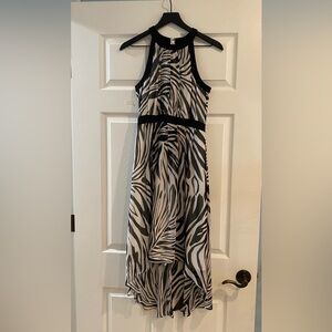 Banana Republic High Low print dress